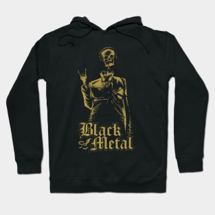 Black Metal (gold version) Hoodie